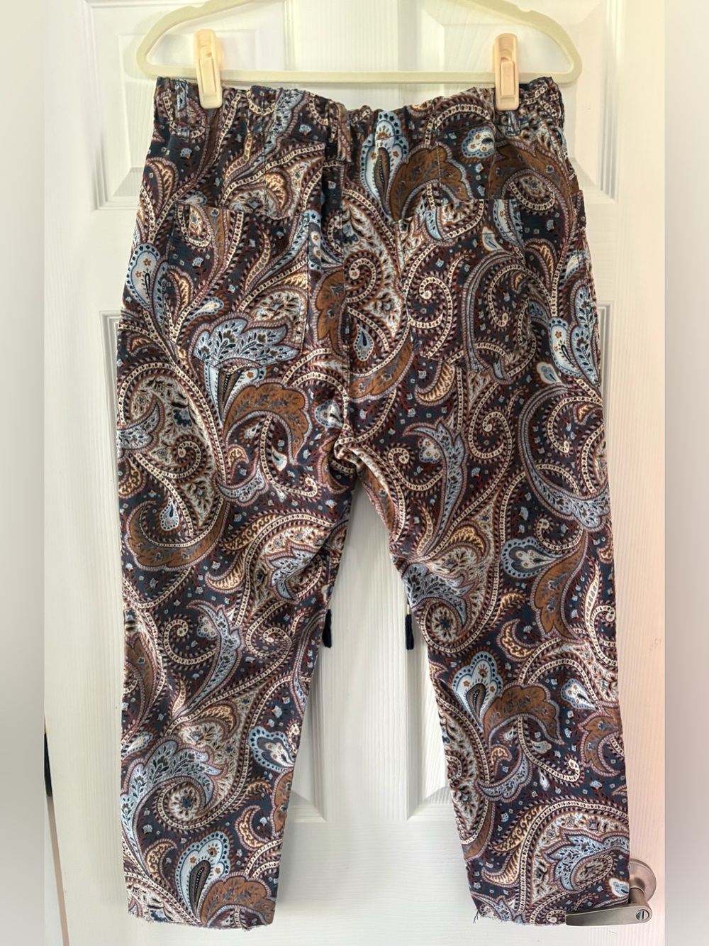 Free People City Slouch Printed Cord Pants | Medium - Picture 4 of 7
